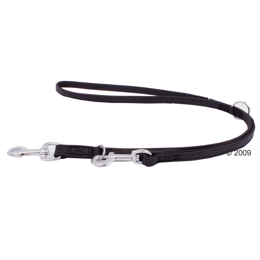 Correa para perros Buffalo negro - - 200 cm x 18 mm (LxAn)