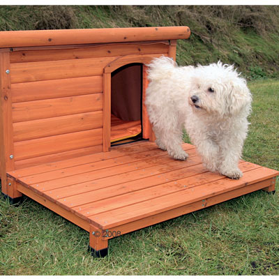 Terraza para la caseta Niko - - Para XL: 108 x 67 x 11,5 cm (LxAnxAl)