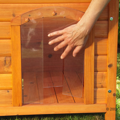 Puerta para la caseta Woody - - Para L: 38 x 55 cm (LxAl)