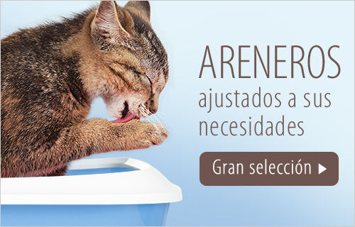 Areneros para gatos y bandejas higiénicas!