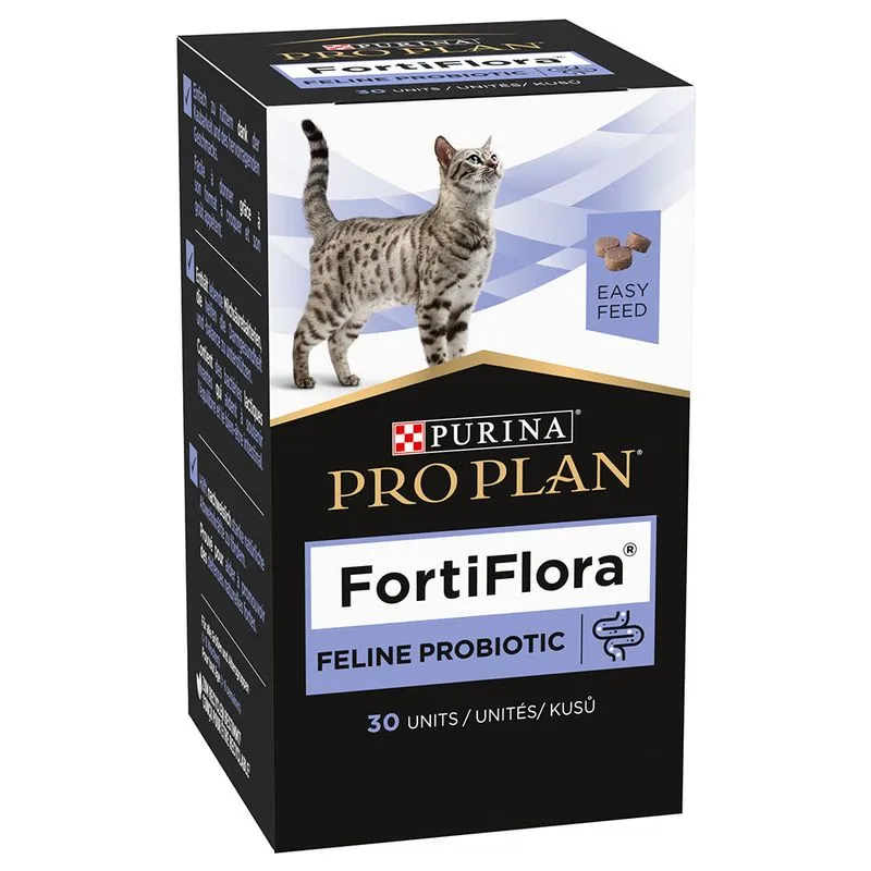 Purina Pro Plan FortiFlora Feline Probioticos masticables para gatos